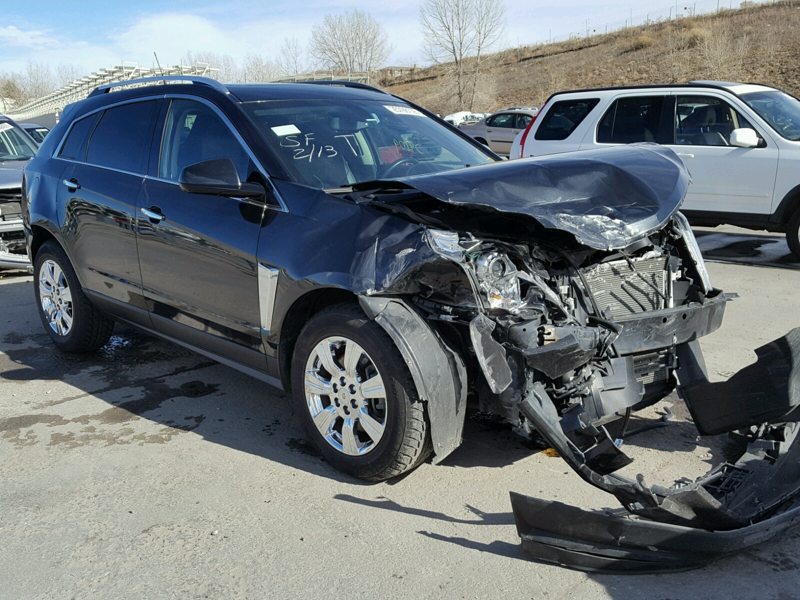 Photo 1 from auction – 2014 CADILLAC SRX LUXURY with VIN 3GYFNEE36ES624472