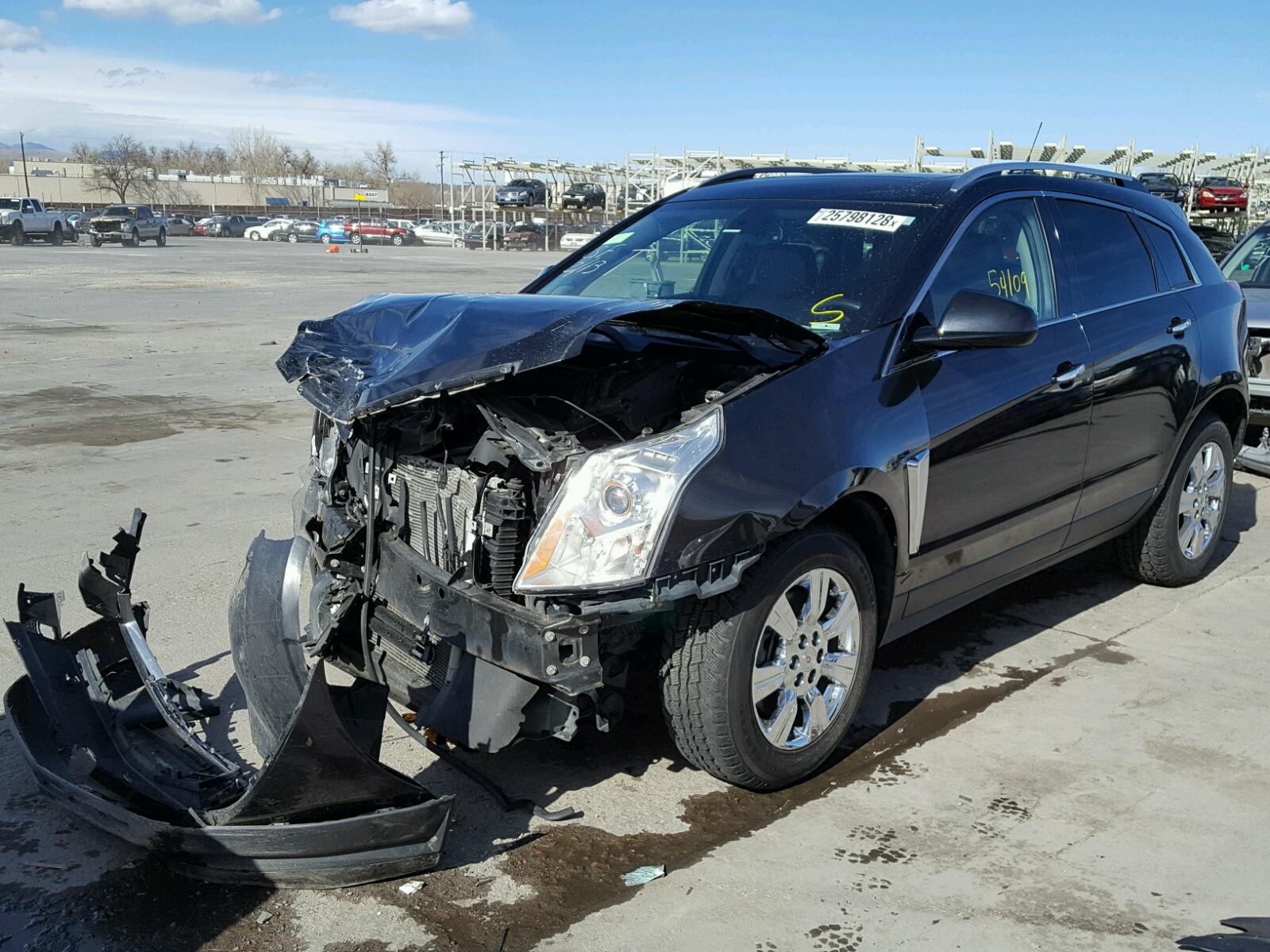 Photo 2 from auction – 2014 CADILLAC SRX LUXURY with VIN 3GYFNEE36ES624472
