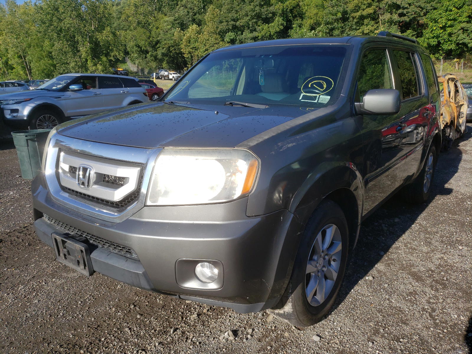 Photo 2 from auction – 2009 HONDA PILOT EXL with VIN 5FNYF485X9B035586