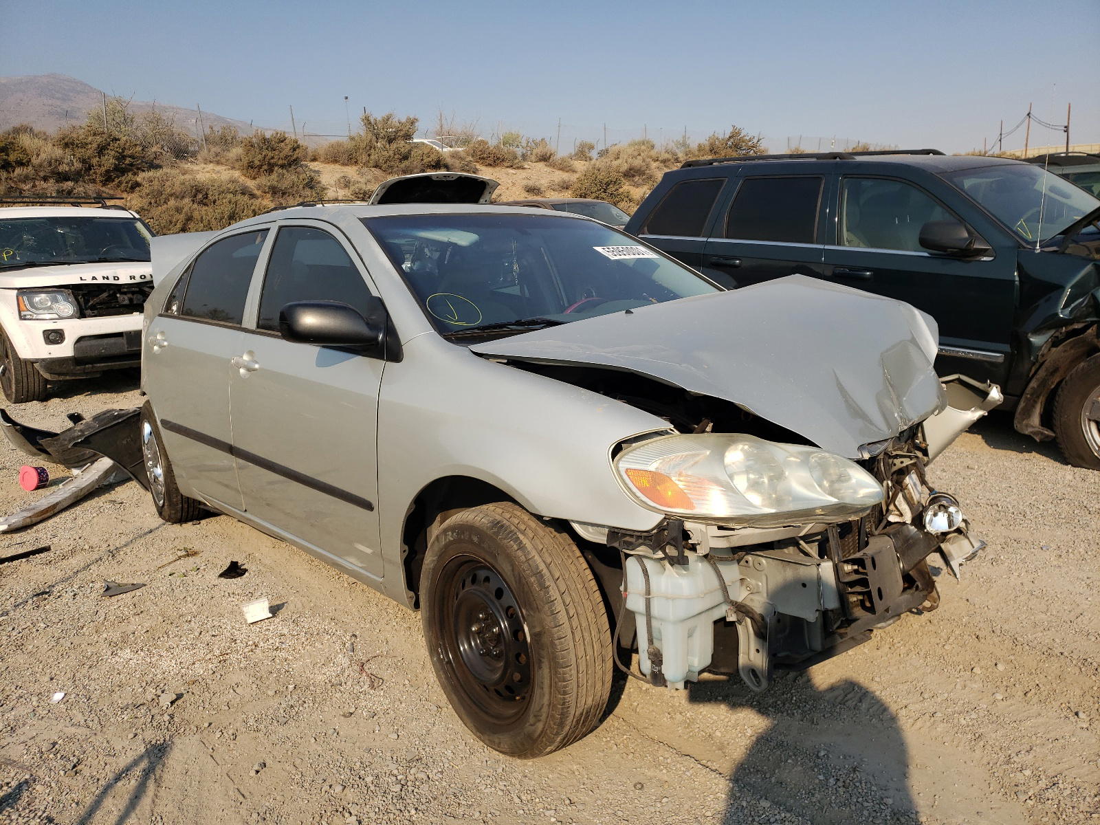 TOYOTA COROLLA CE 2003 with VIN 2T1BR32E03C041120 - Photo from auction