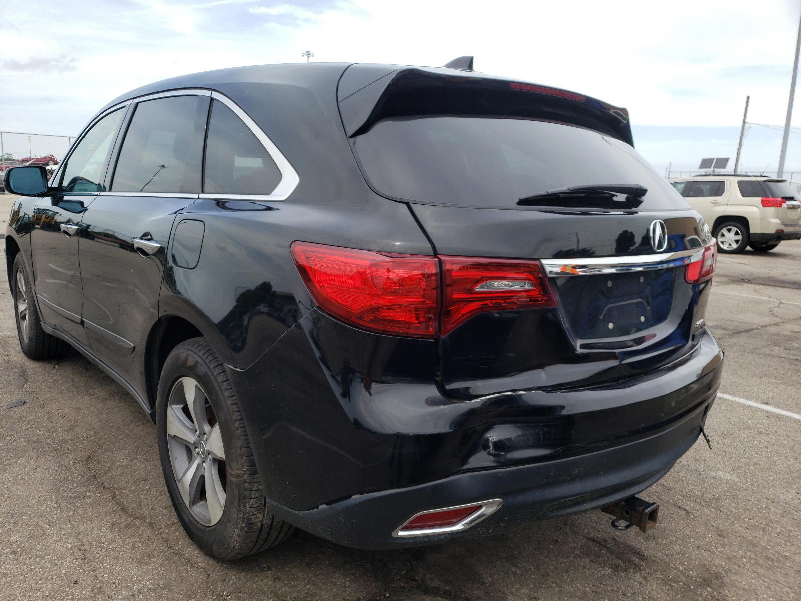 Photo 3 from auction – 2014 ACURA MDX with VIN 5FRYD4H21EB003842