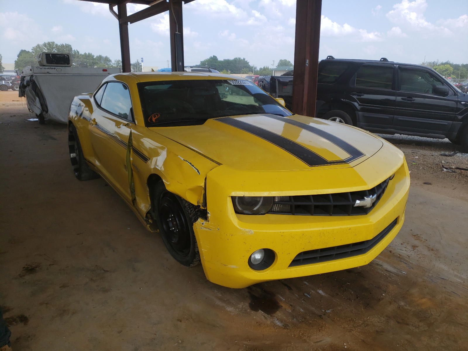 CHEVROLET CAMARO LT 2012 with VIN 2G1FC1E30C9129529 - Photo from auction