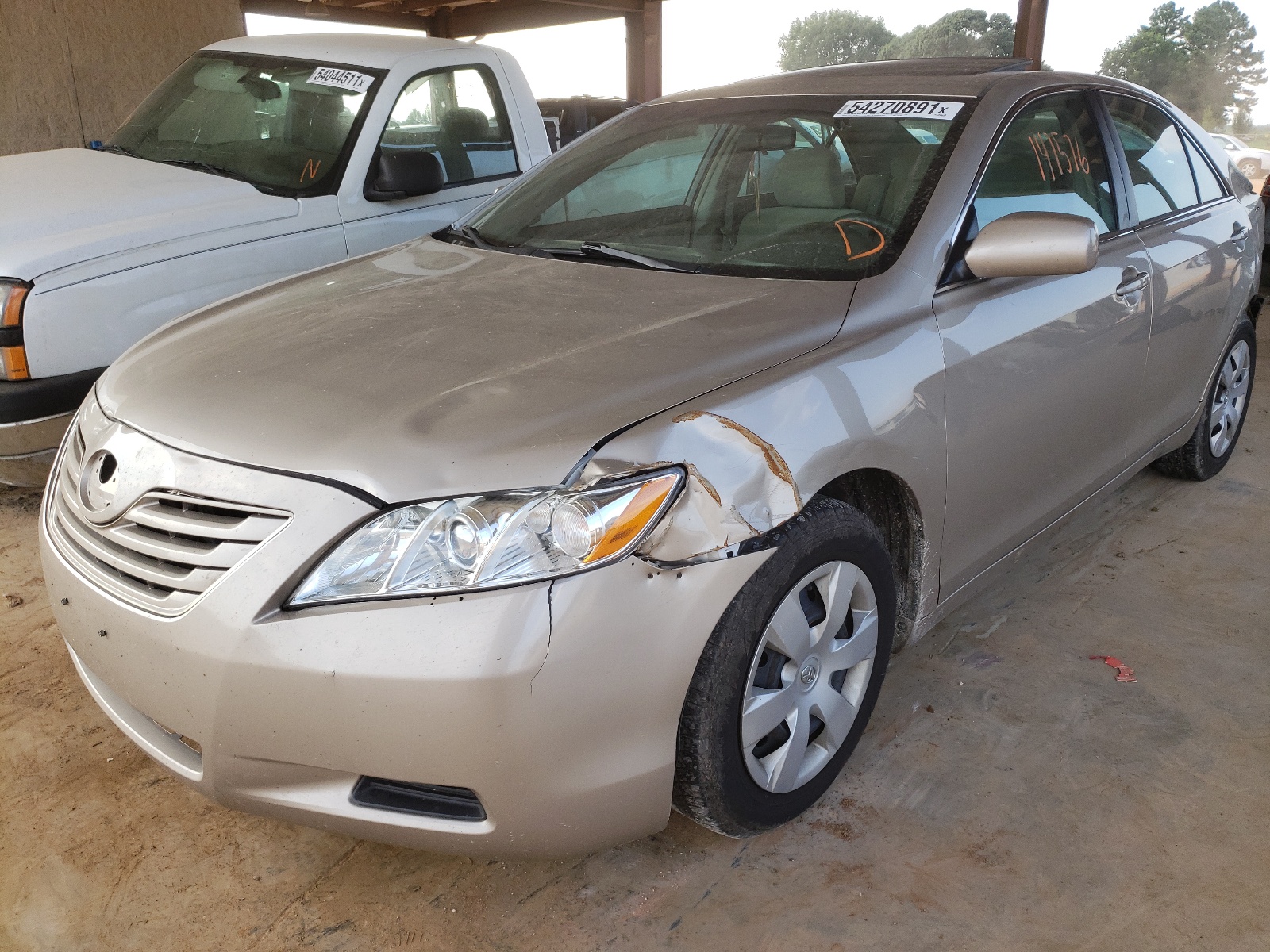 Photo 2 from auction – 2009 TOYOTA CAMRY BASE with VIN 4T1BE46K89U372360