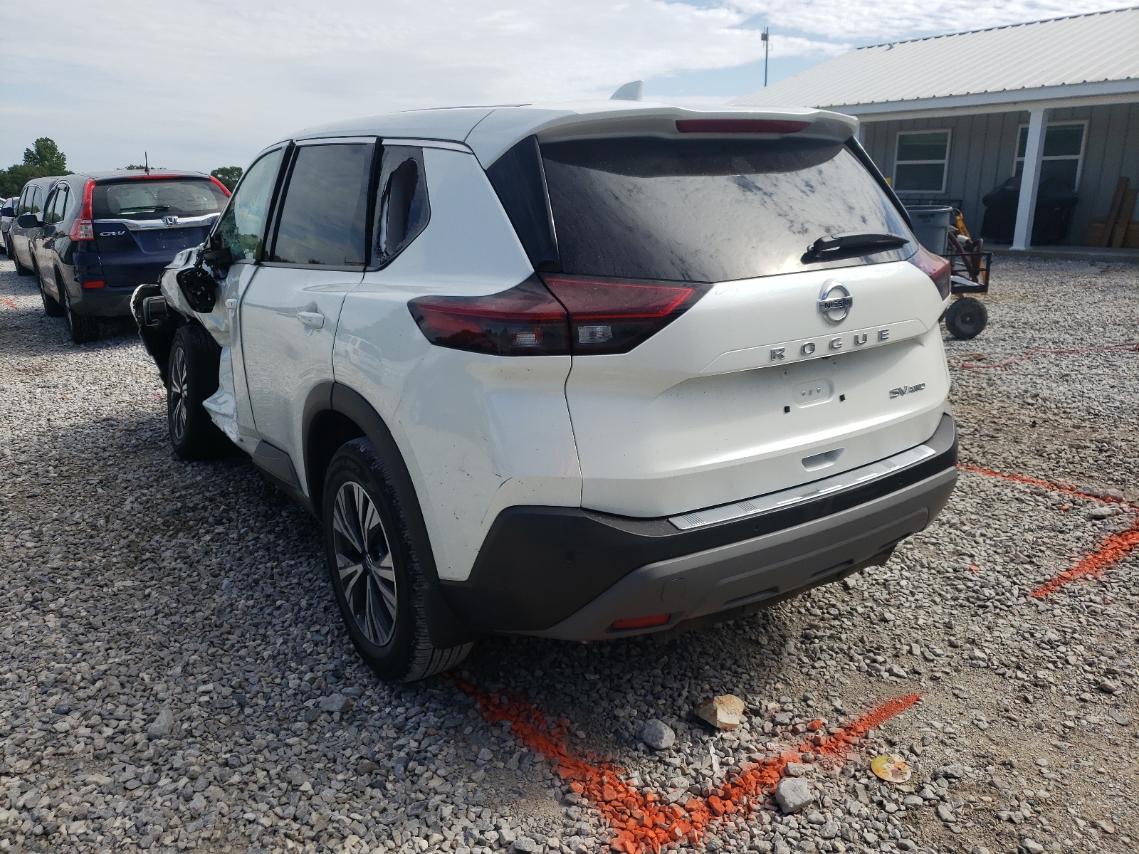 Photo 3 from auction – 2021 NISSAN ROGUE SV with VIN 5N1AT3BB6MC756749