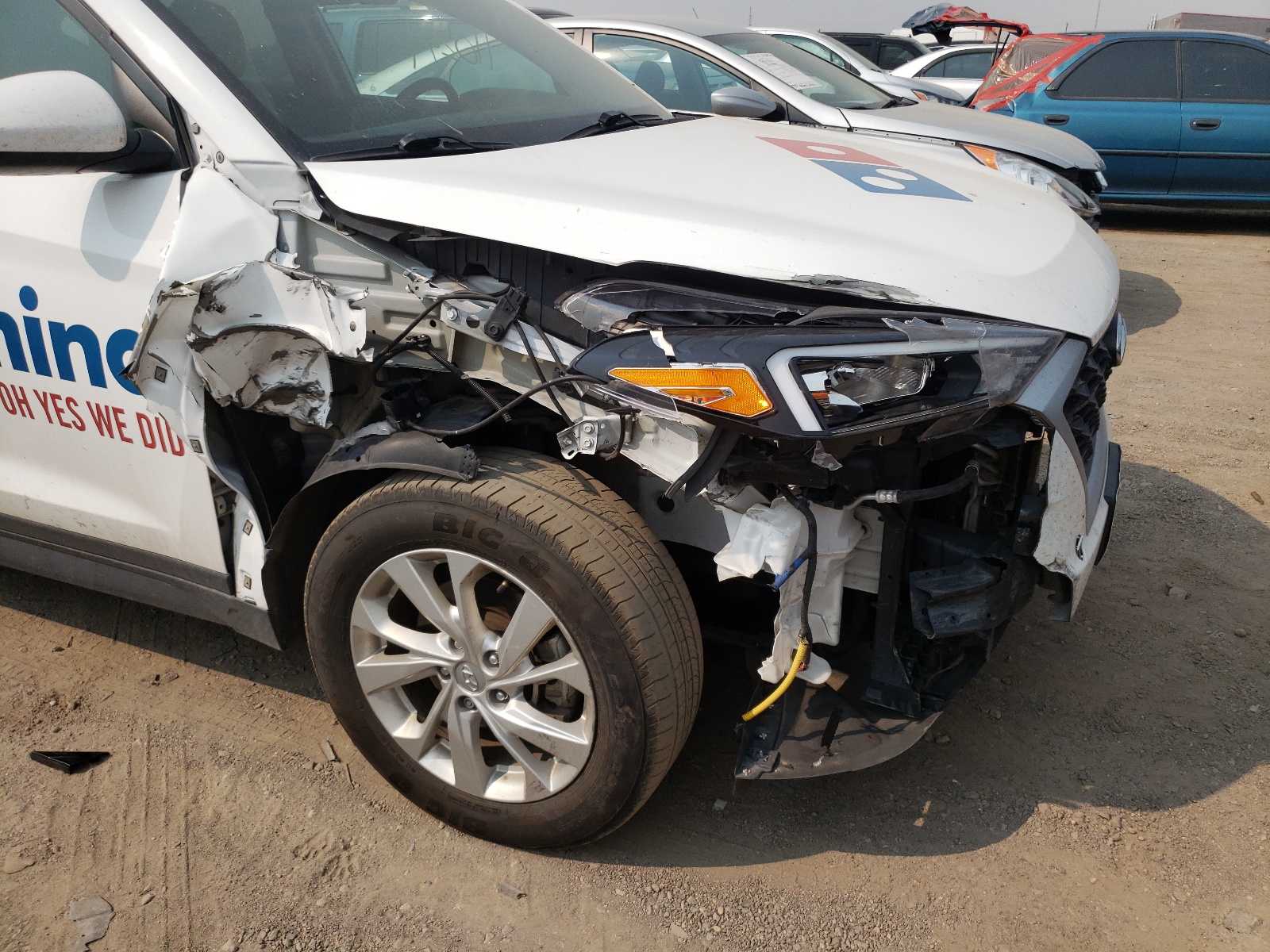 Photo 9 from auction – 2019 HYUNDAI TUCSON SE with VIN KM8J2CA47KU953250