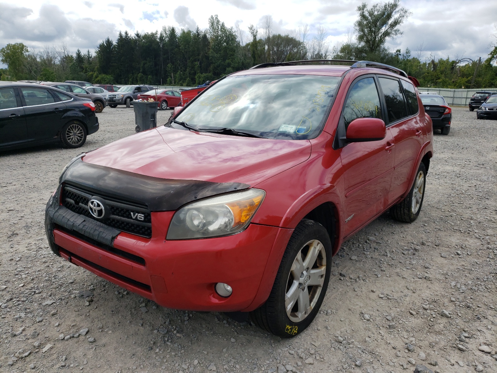 Photo 2 from auction – 2007 TOYOTA RAV4 with VIN JTMBK32V976025886
