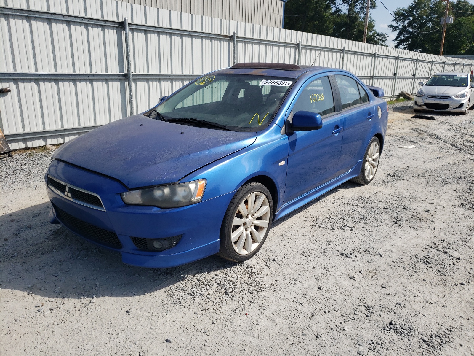 Photo 2 from auction – 2008 MITSUBISHI LANCER with VIN JA3AU86W69U003654