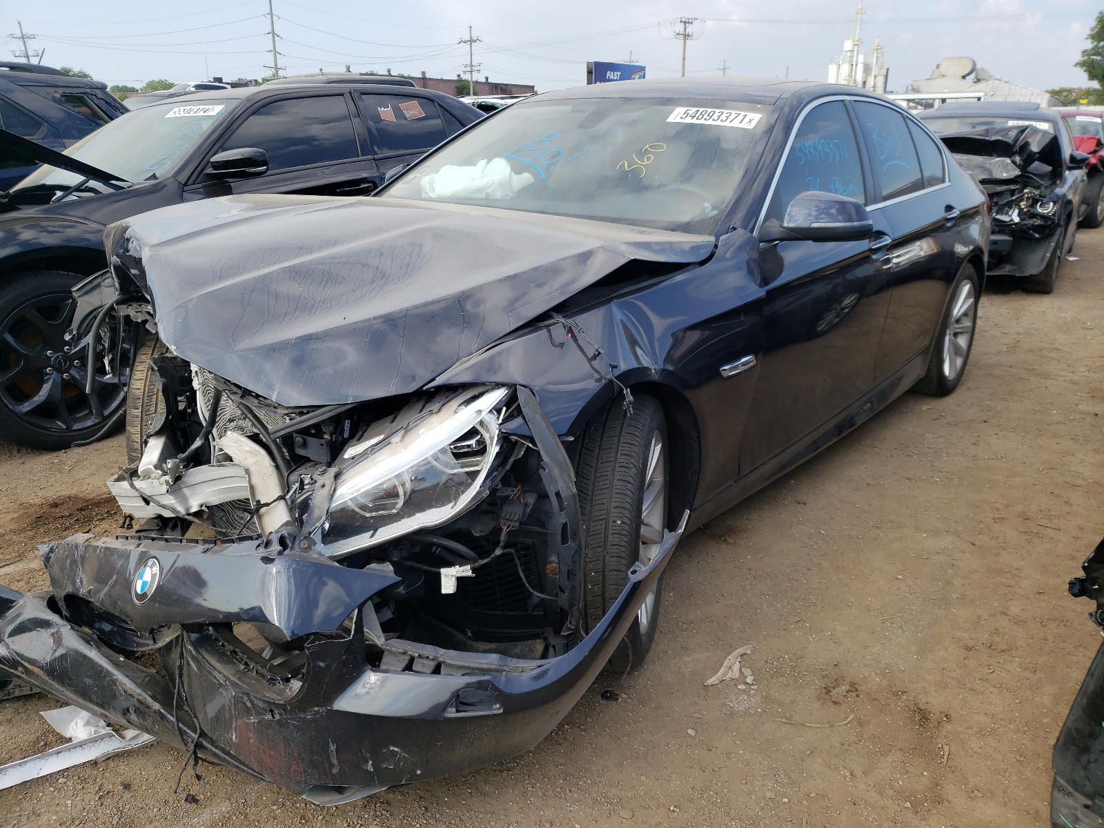 Photo 2 from auction – 2015 BMW 535 XI with VIN WBA5B3C57FD540615