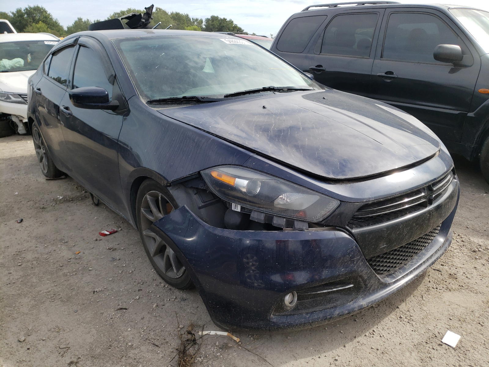 DODGE DART SXT 2013 with VIN 1C3CDFBA2DD322085 - Photo from auction