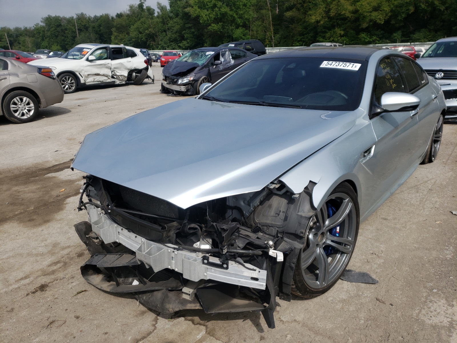 Photo 2 from auction – 2014 BMW M6 GRAN CO with VIN WBS6C9C50ED467358
