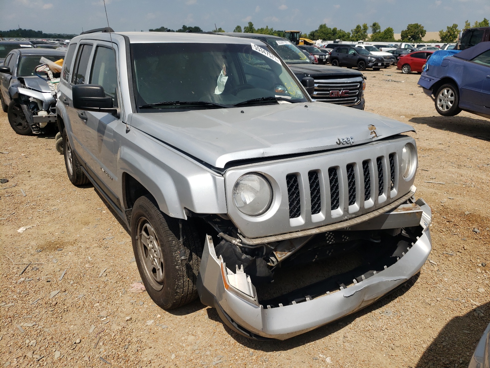 JEEP PATRIOT SP 2013 with VIN 1C4NJPBA6DD186482 - Photo from auction