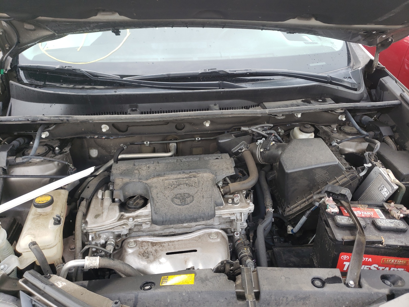 Photo 7 from auction – 2013 TOYOTA RAV4 XLE with VIN 2T3WFREV4DW051777