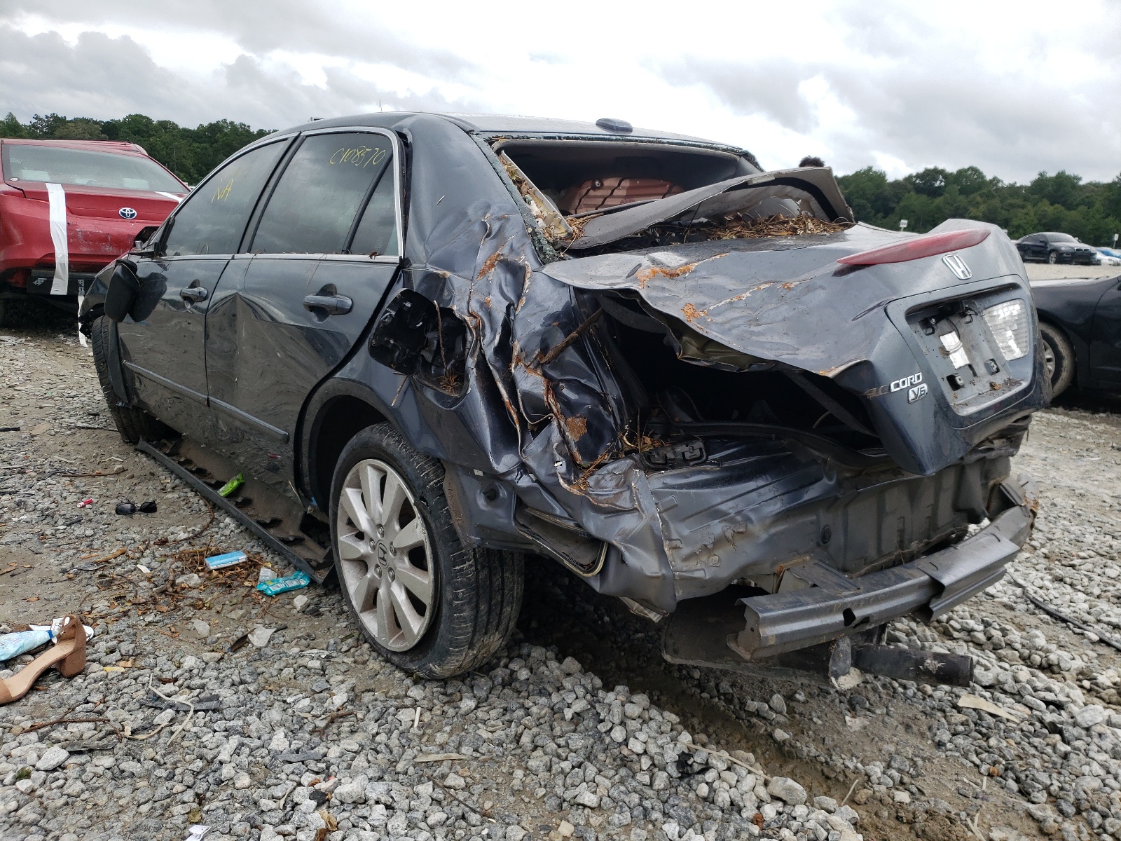 Photo 3 from auction – 2007 HONDA ACCORD EX with VIN 1HGCM66507A102928