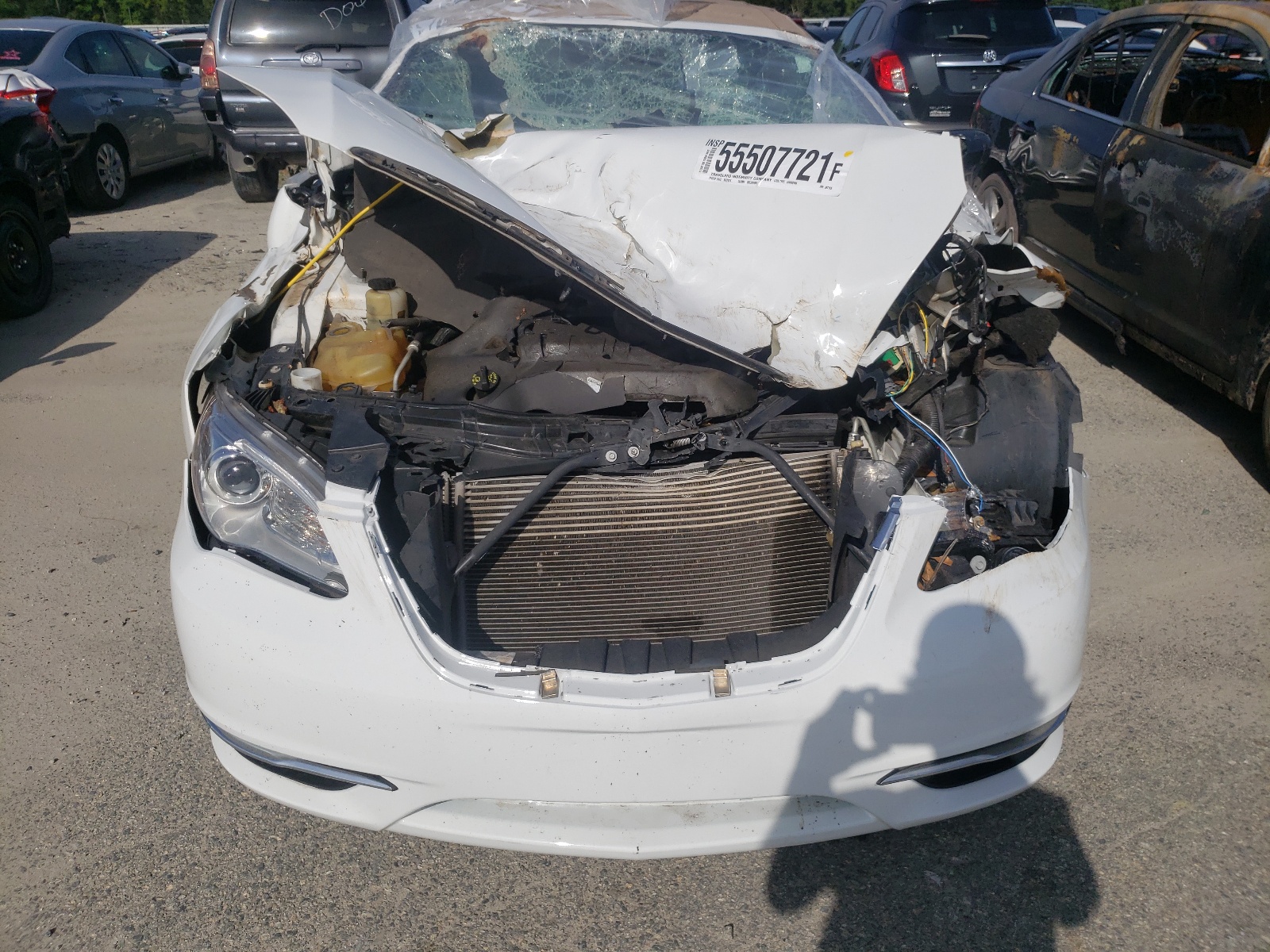 Photo 9 from auction – 2011 CHRYSLER 200 TOURIN with VIN 1C3BC2EG6BN597165