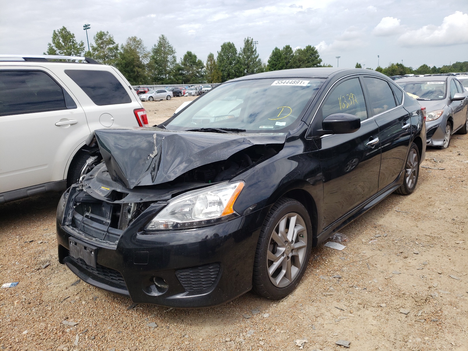 Photo 2 from auction – 2013 NISSAN SENTRA S with VIN 3N1AB7AP3DL787430