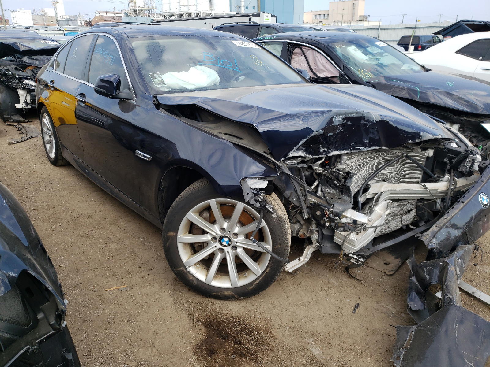 BMW 535 XI 2015 with VIN WBA5B3C57FD540615 - Photo from auction