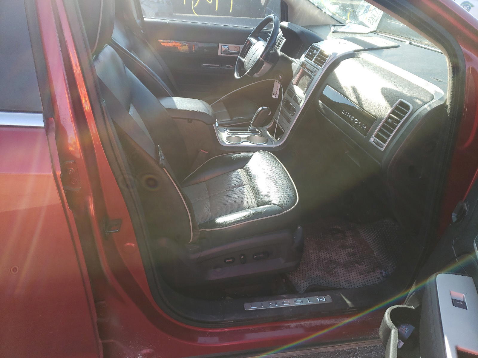 Photo 5 from auction – 2008 LINCOLN MKX with VIN 2LMDU68C08BJ06269