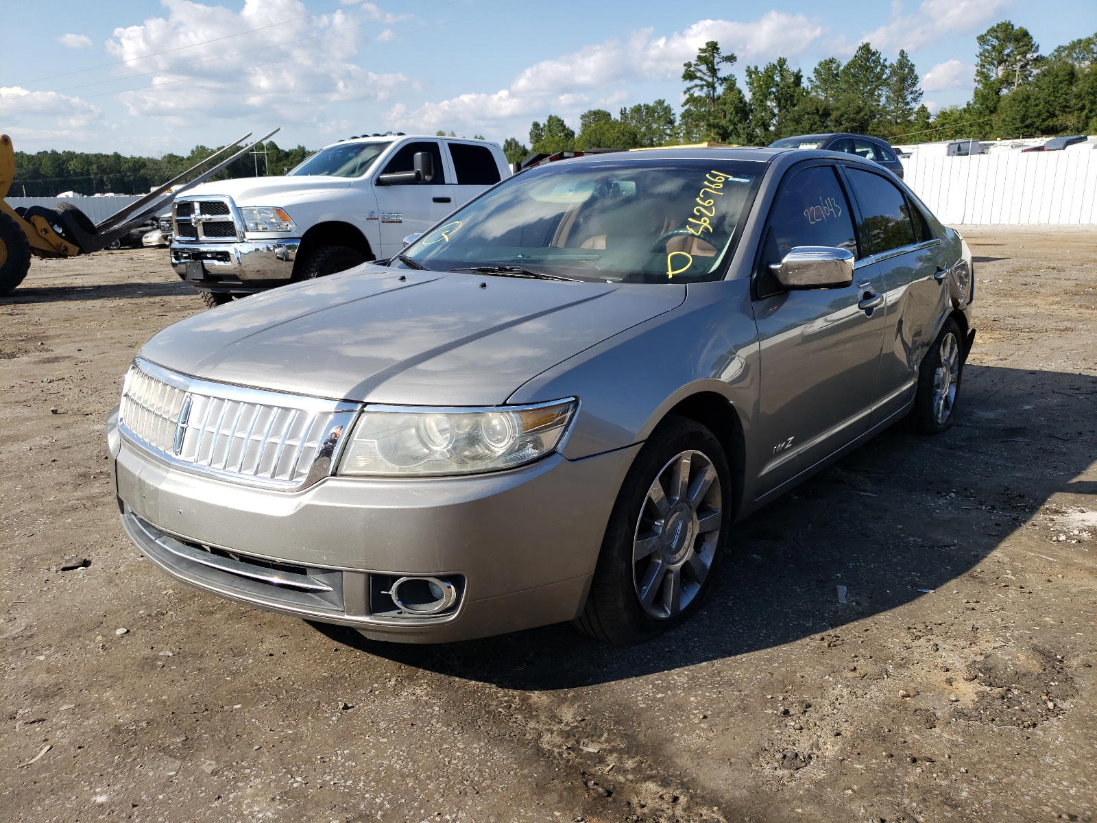 Photo 2 from auction – 2008 LINCOLN MKZ with VIN 3LNHM26TX8R626831