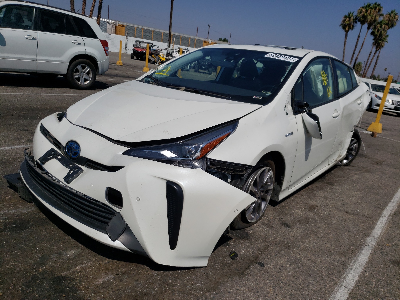 Photo 2 from auction – 2019 TOYOTA PRIUS with VIN JTDKARFU5K3085567