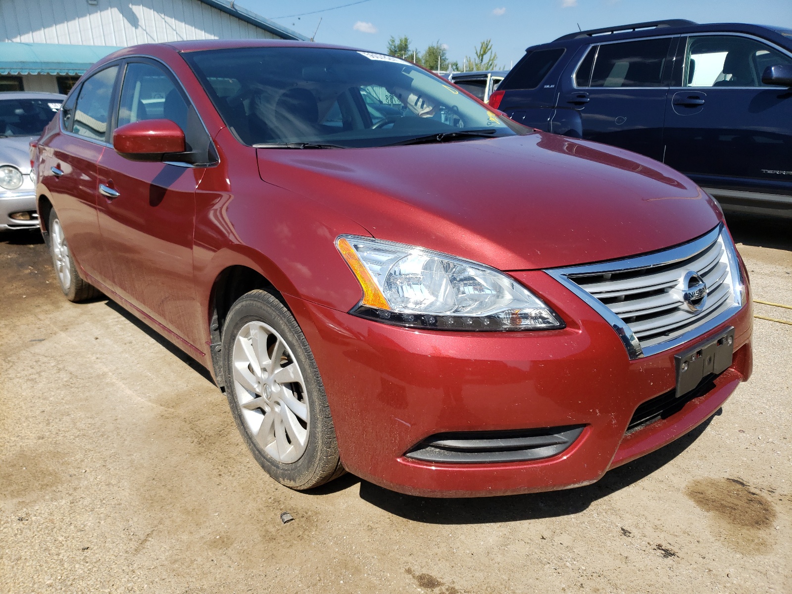 Photo 1 from auction – 2015 NISSAN SENTRA S with VIN 3N1AB7AP1FY292990