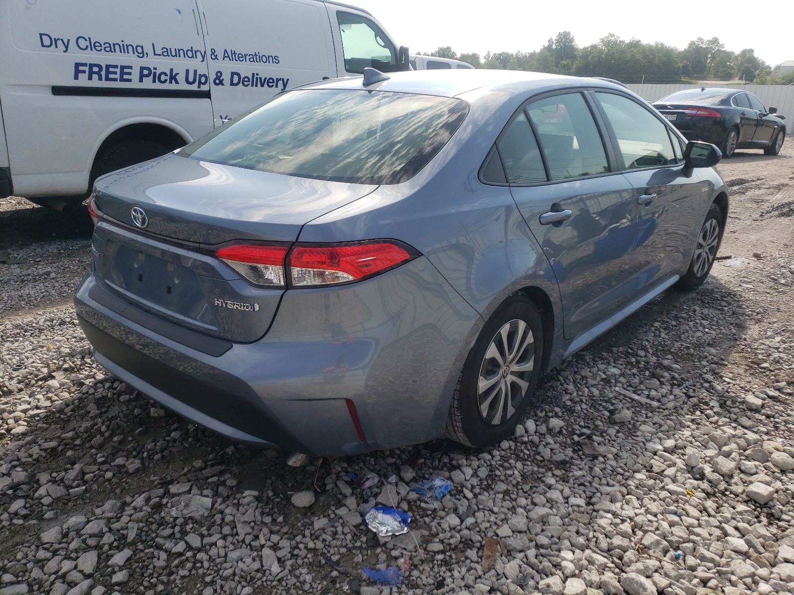 Photo 4 from auction – 2021 TOYOTA COROLLA LE with VIN JTDEAMDE1MJ021519