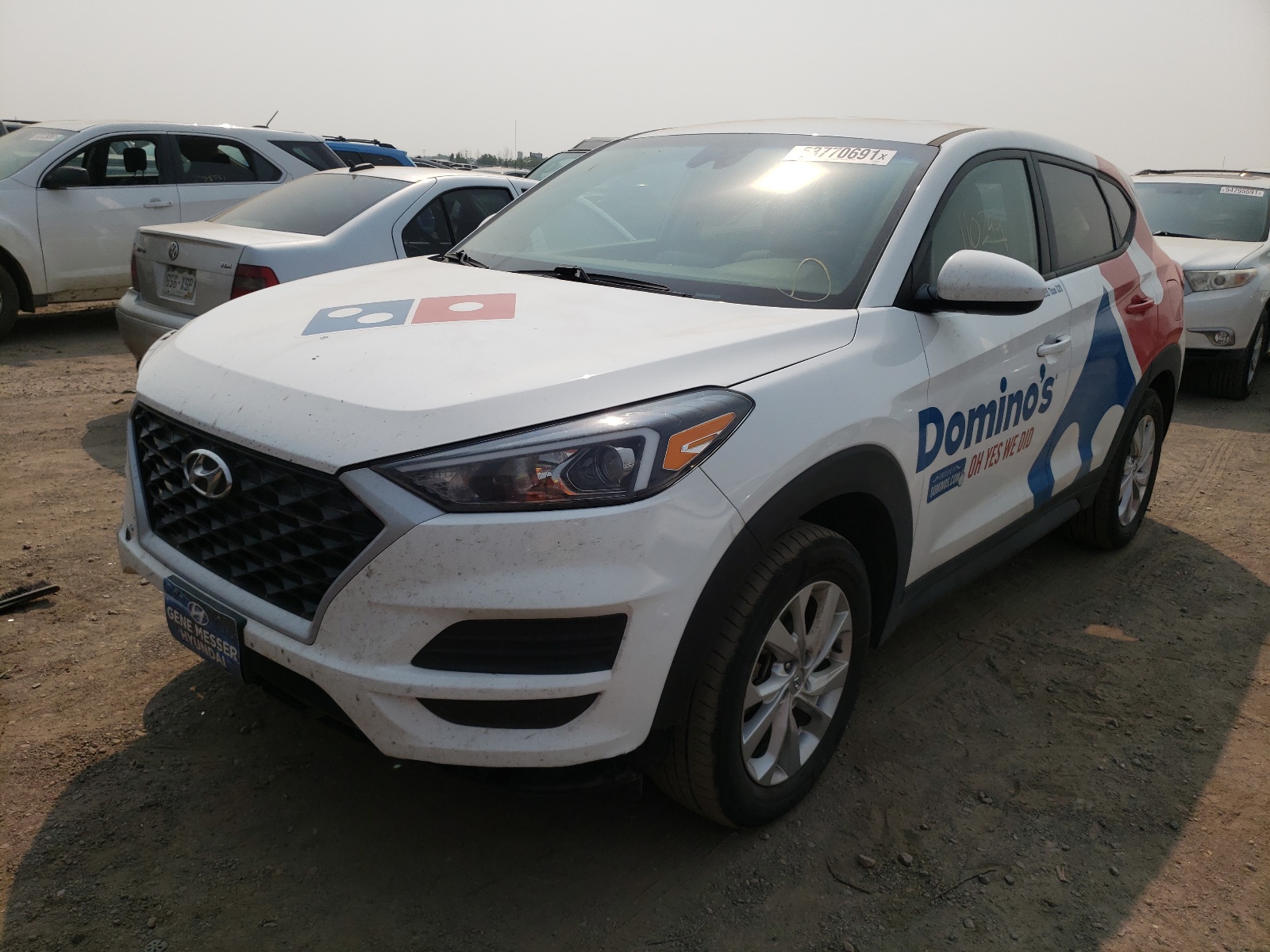 Photo 2 from auction – 2019 HYUNDAI TUCSON SE with VIN KM8J2CA47KU953250