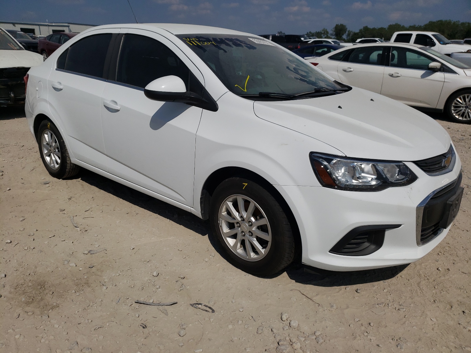 CHEVROLET SONIC LT 2017 with VIN 1G1JD5SH5H4111004 - Photo from auction
