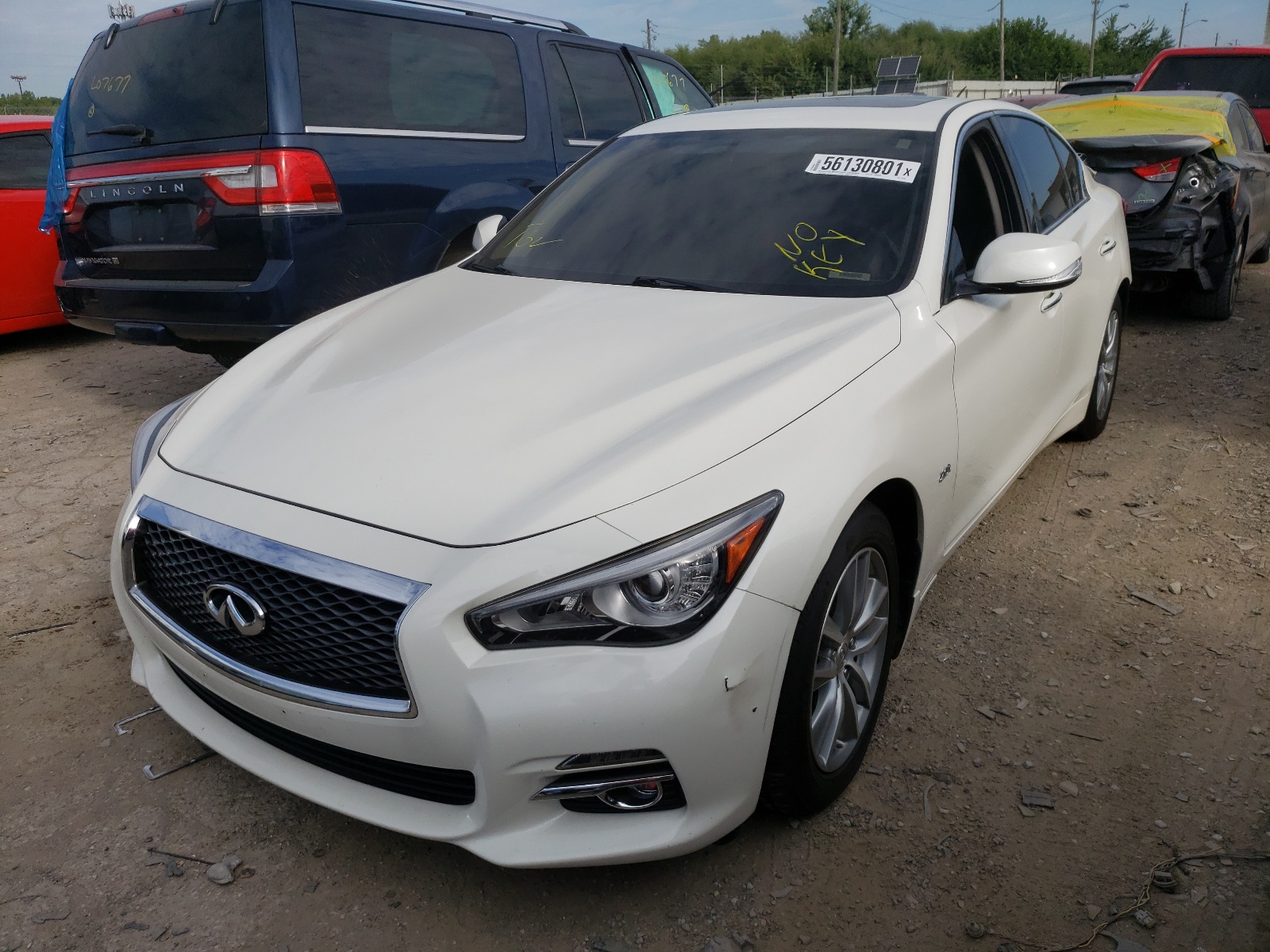 Photo 2 from auction – 2016 INFINITI Q50 BASE with VIN JN1CV7AR5GM253499