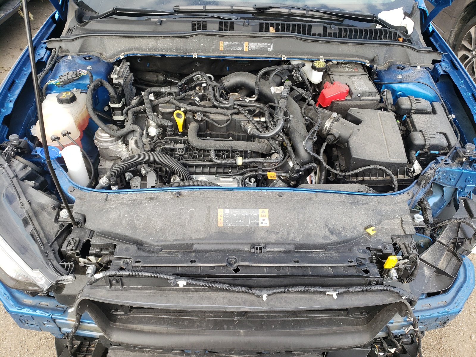 Photo 7 from auction – 2019 FORD FUSION SE with VIN 3FA6P0HD4KR229951