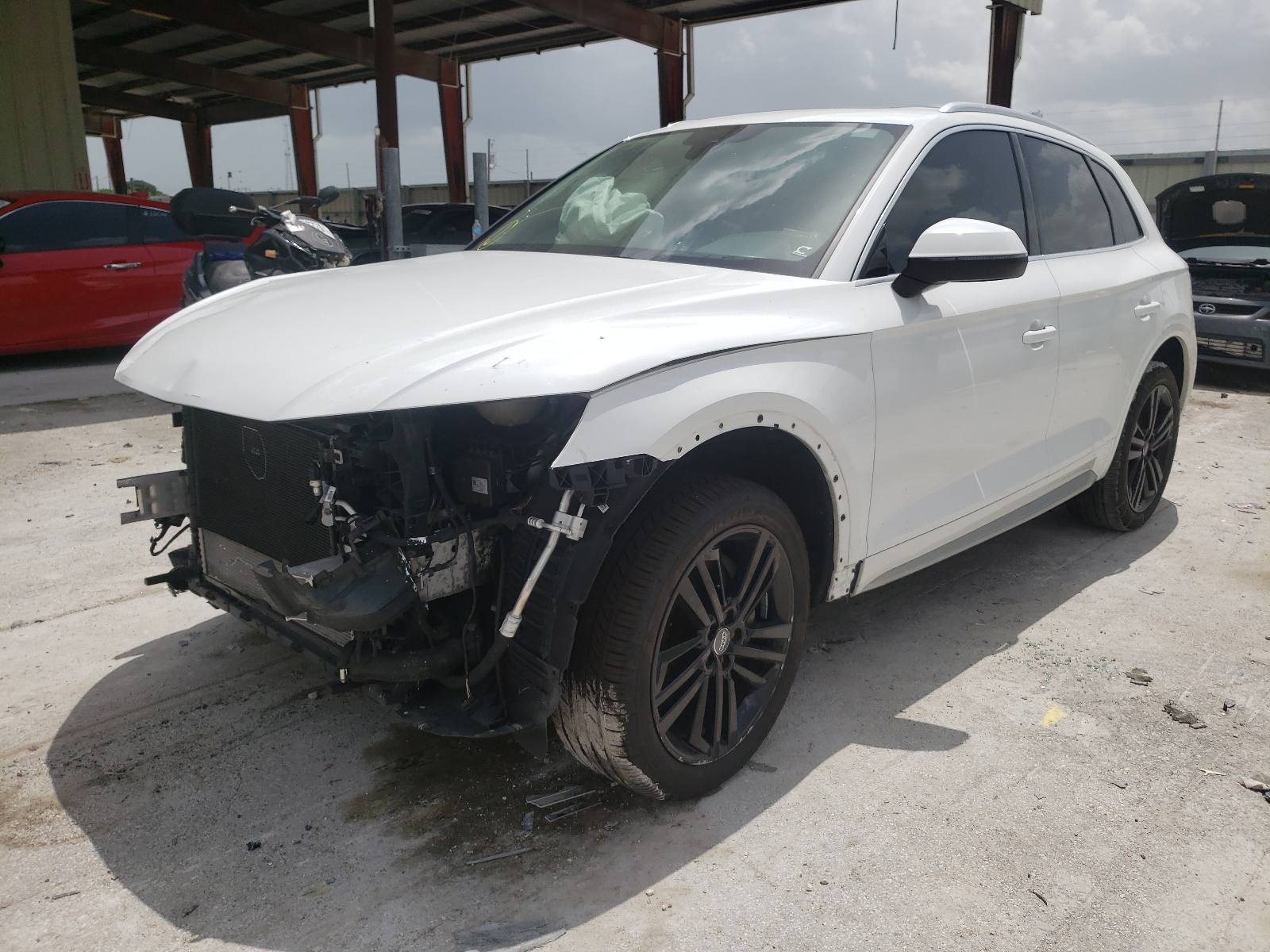 Photo 2 from auction – 2018 AUDI Q5 PREMIUM with VIN WA1BNAFY0J2109331