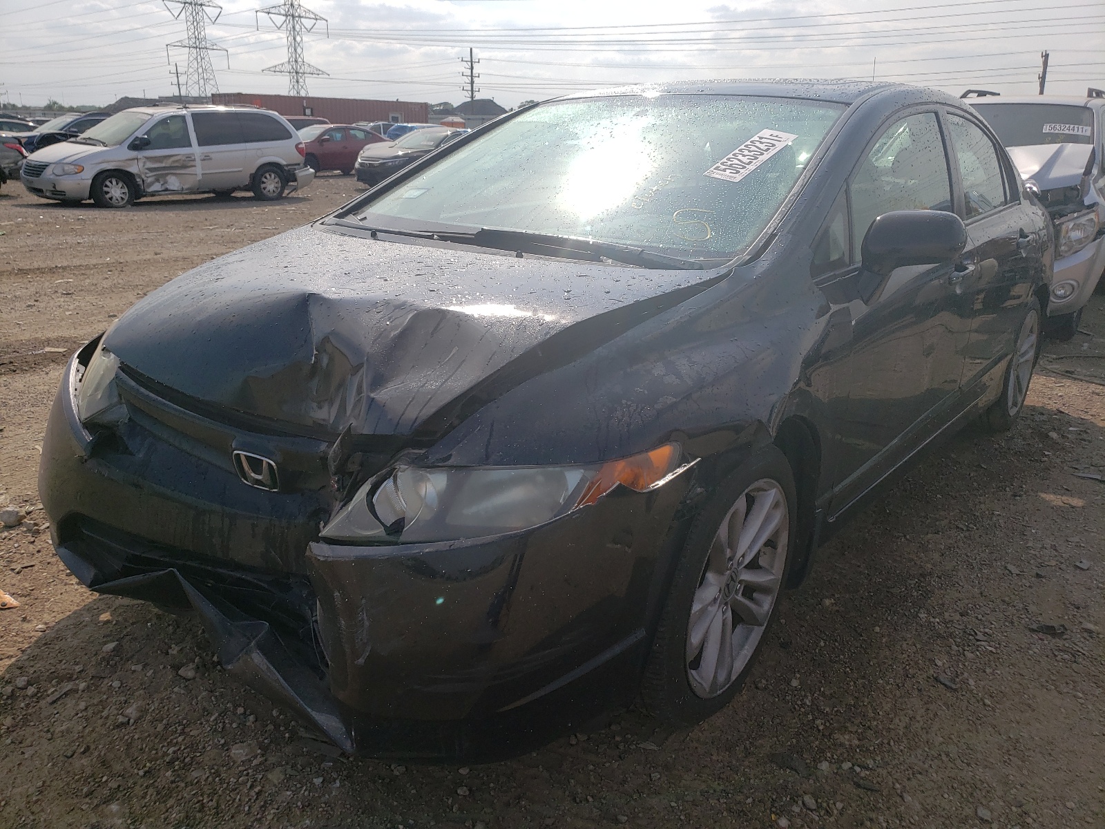 Photo 2 from auction – 2007 HONDA CIVIC SI with VIN 2HGFA55577H701411