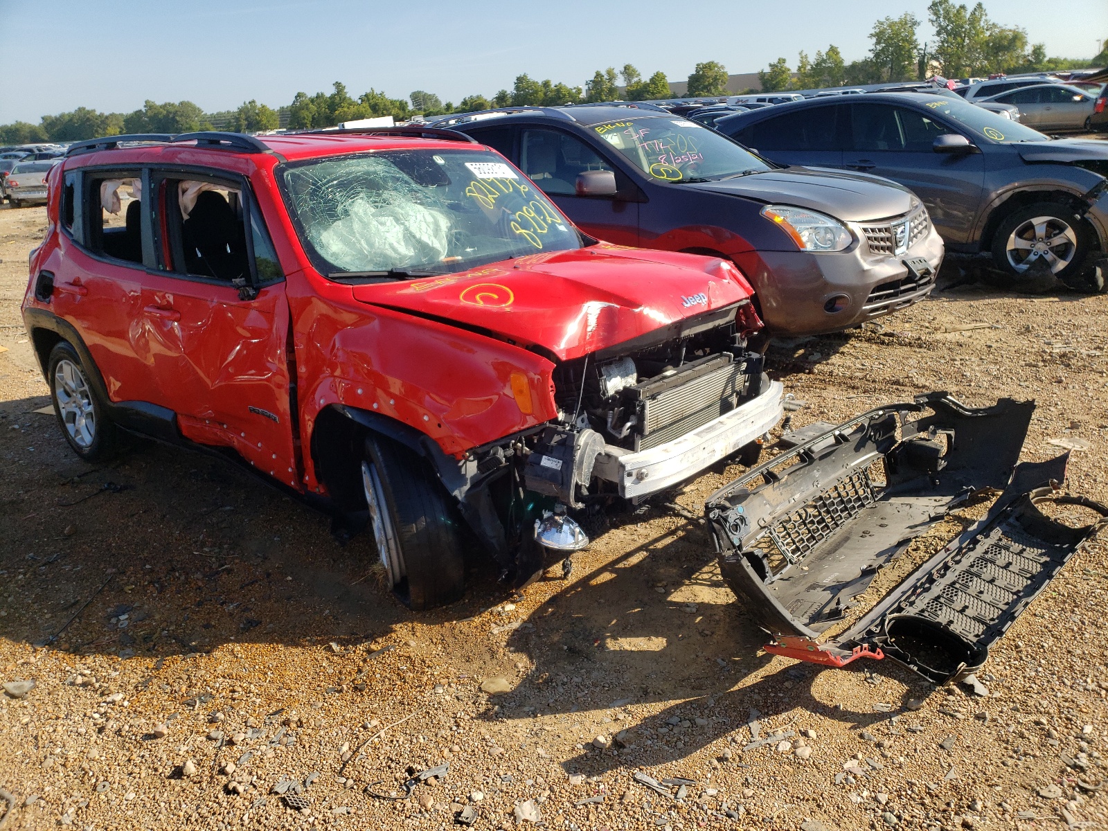 Photo 1 from auction – 2018 JEEP RENEGADE L with VIN ZACCJABB1JPH58018