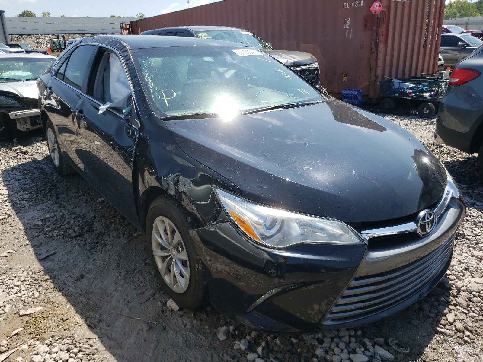 TOYOTA CAMRY LE 2017 with VIN 4T1BF1FK9HU339281 - Photo from auction