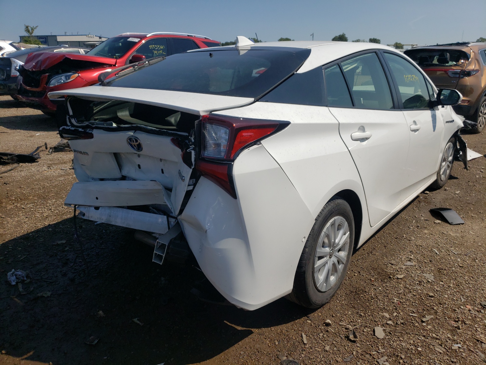 Photo 4 from auction – 2019 TOYOTA PRIUS with VIN JTDKARFU1K3069396