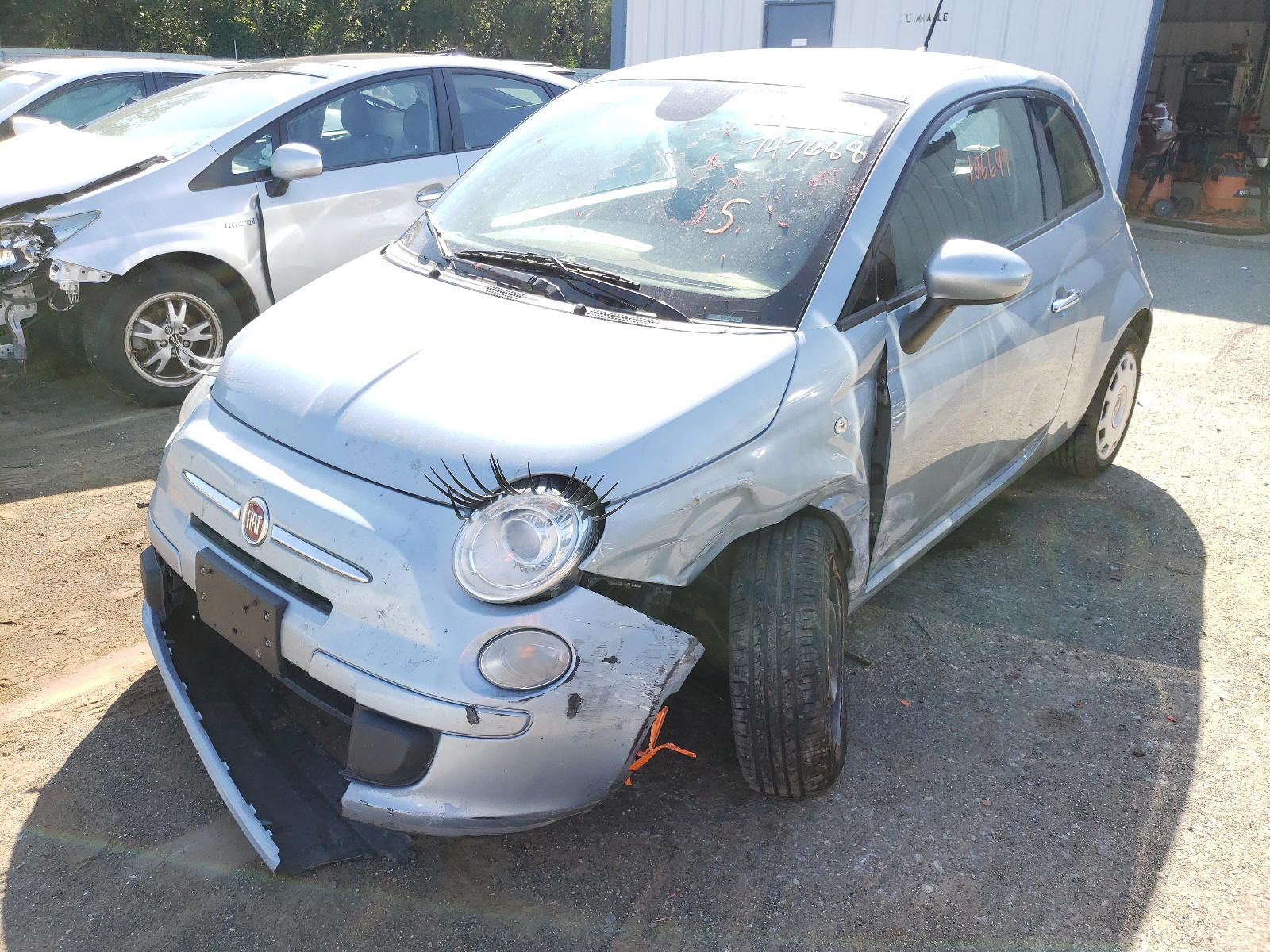 Photo 2 from auction – 2013 FIAT 500 POP with VIN 3C3CFFAR4DT747688