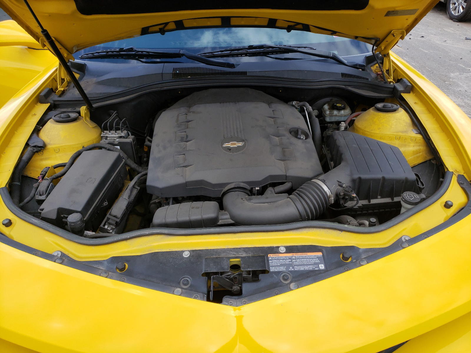 Photo 7 from auction – 2011 CHEVROLET CAMARO LT with VIN 2G1FB1ED4B9126966