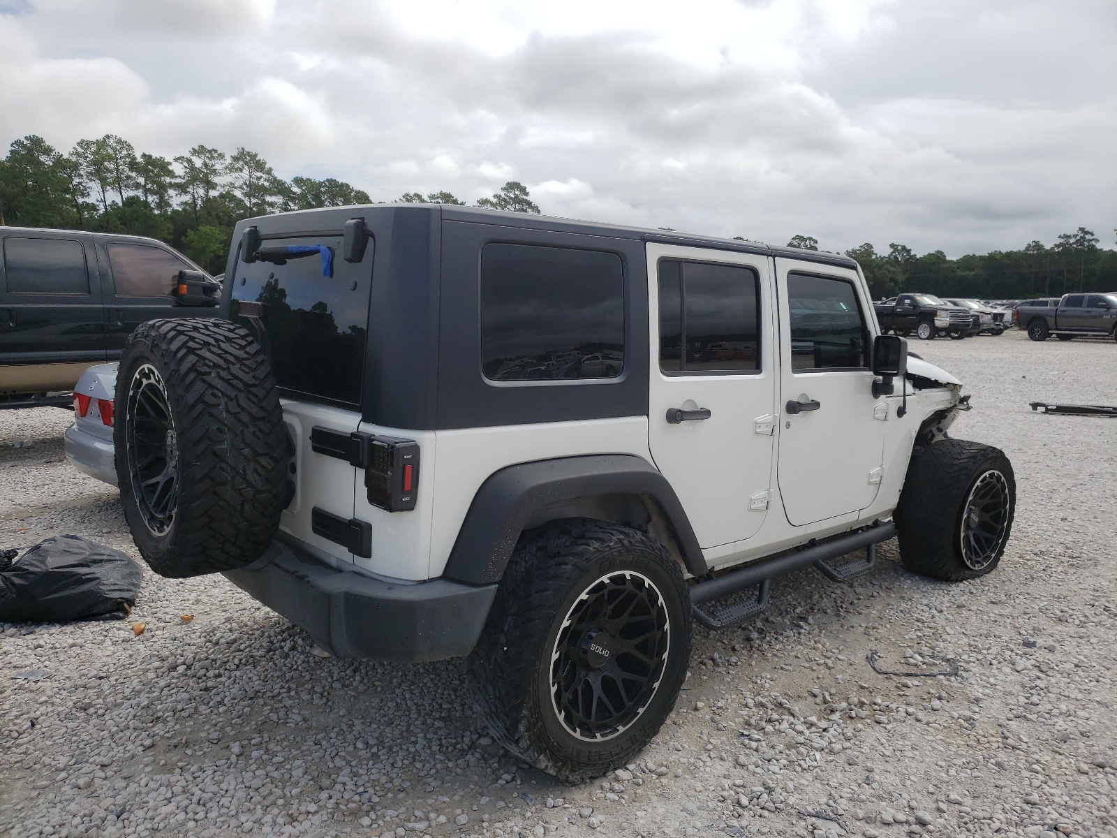 Photo 4 from auction – 2008 JEEP WRANGLER U with VIN 1J4GA39178L547778