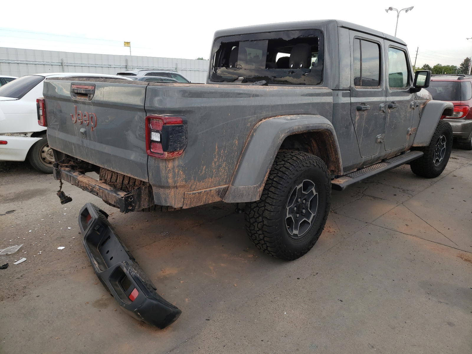 Photo 4 from auction – 2021 JEEP GLADIATOR with VIN 1C6JJTEG0ML546706