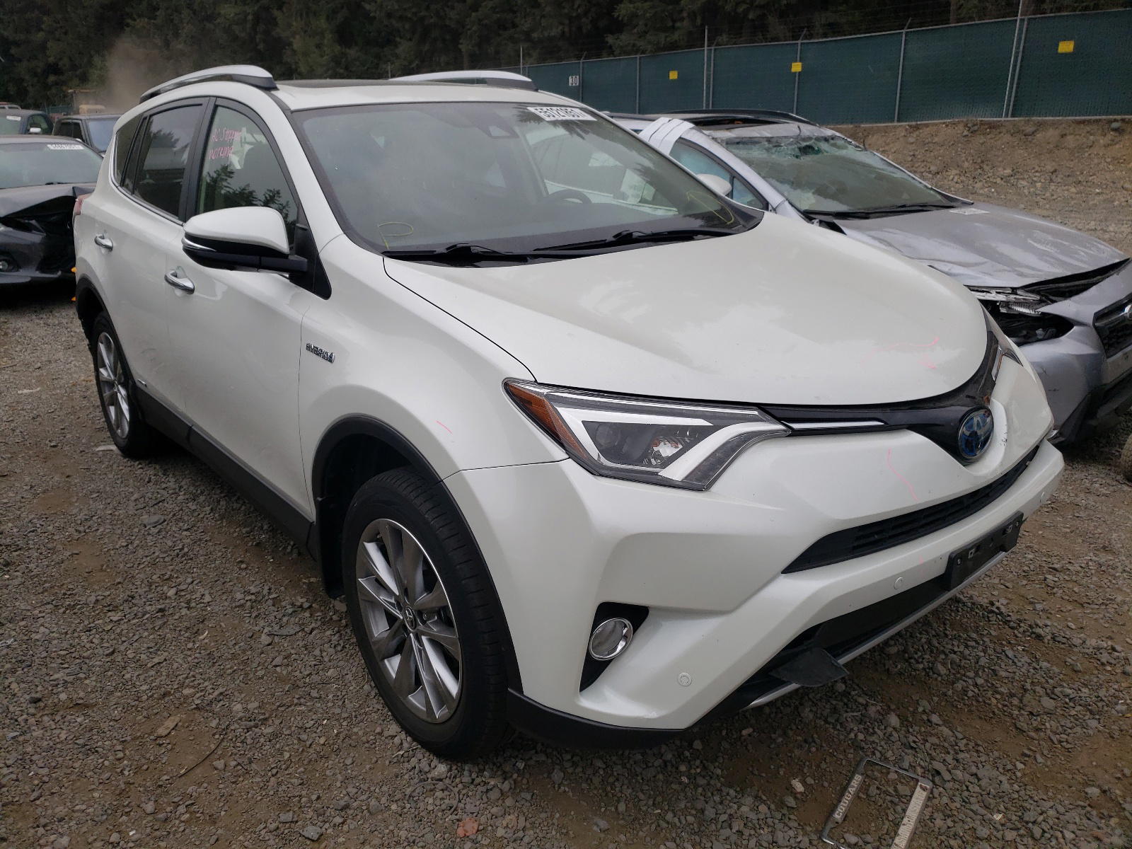 TOYOTA RAV4 2016 with VIN JTMDJREV5GD025843 - Photo from auction