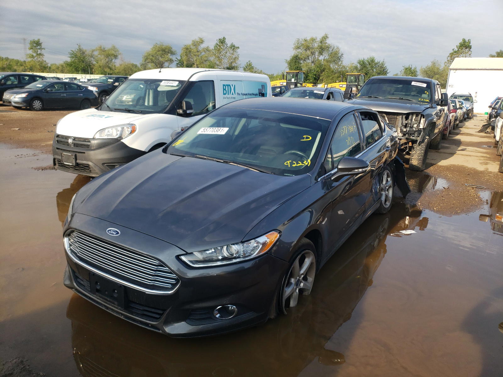 Photo 2 from auction – 2016 FORD FUSION SE with VIN 3FA6P0HD2GR392251