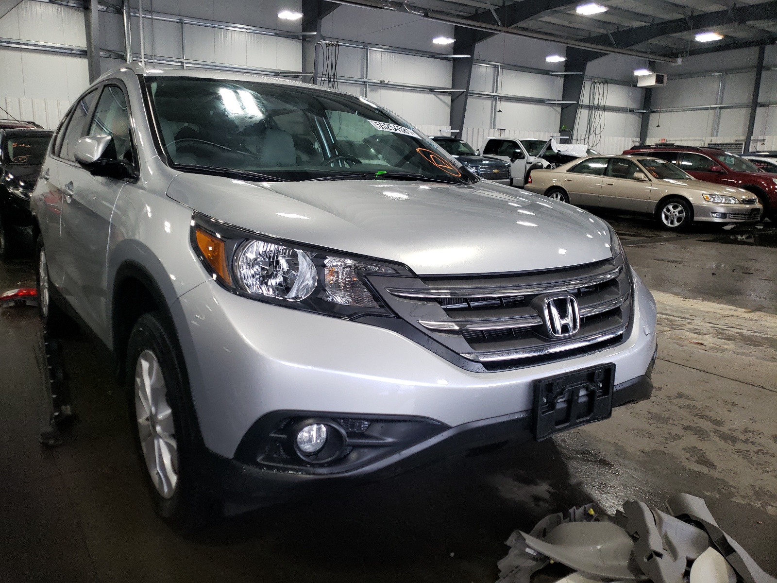 HONDA CR-V EXL 2014 with VIN 2HKRM4H76EH618325 - Photo from auction