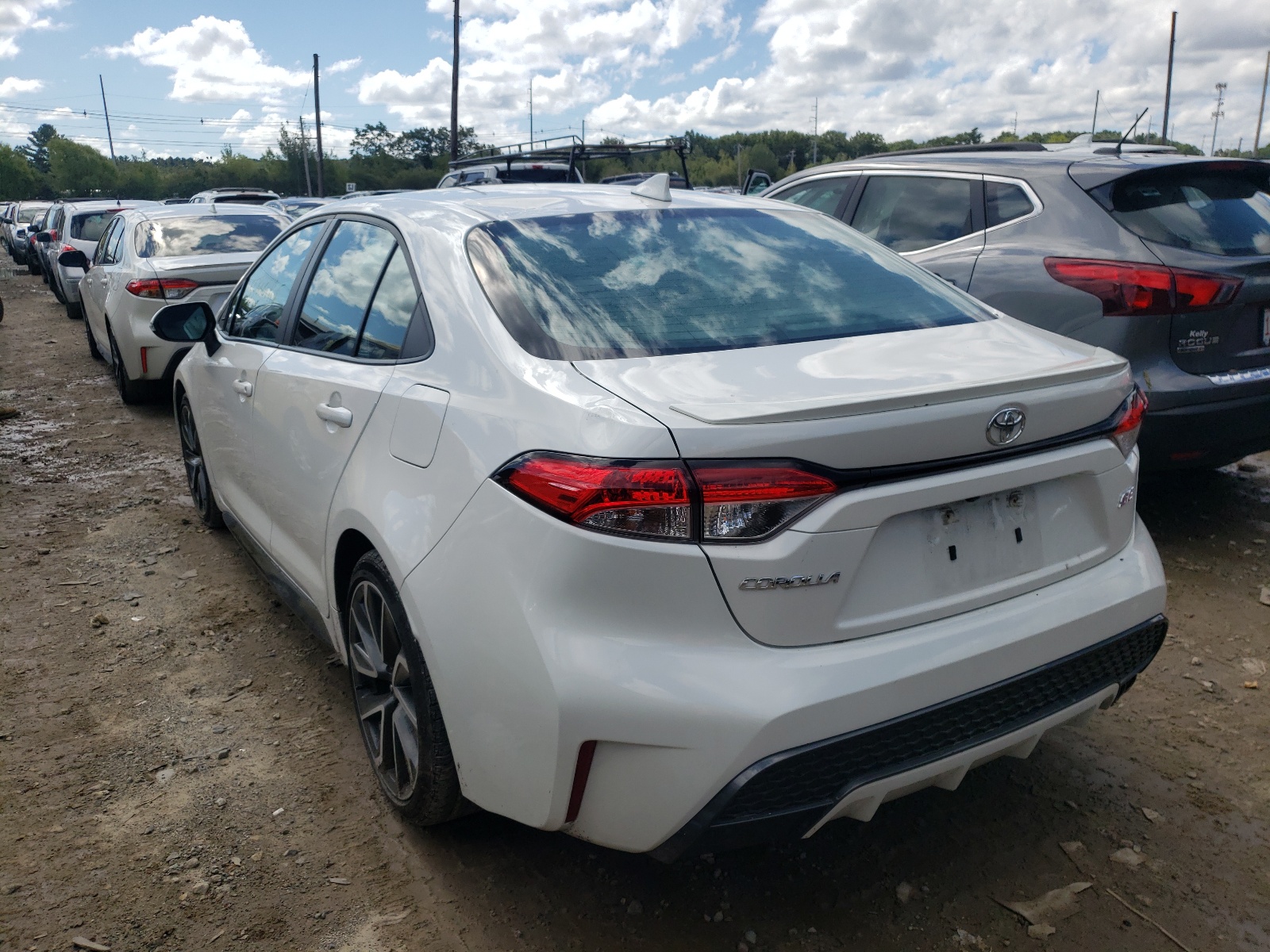 Photo 3 from auction – 2020 TOYOTA COROLLA SE with VIN 5YFP4RCE3LP028772