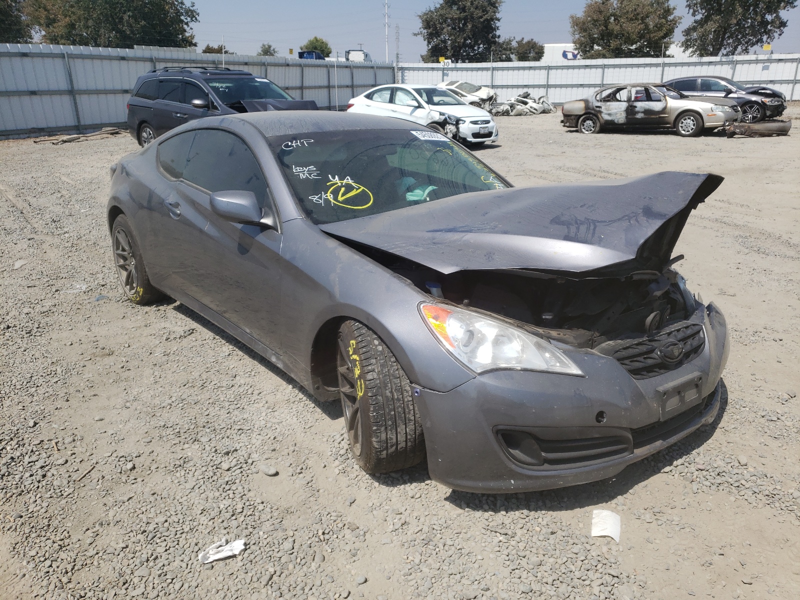 Photo 1 from auction – 2012 HYUNDAI GENESIS CO with VIN KMHHT6KD0CU070474