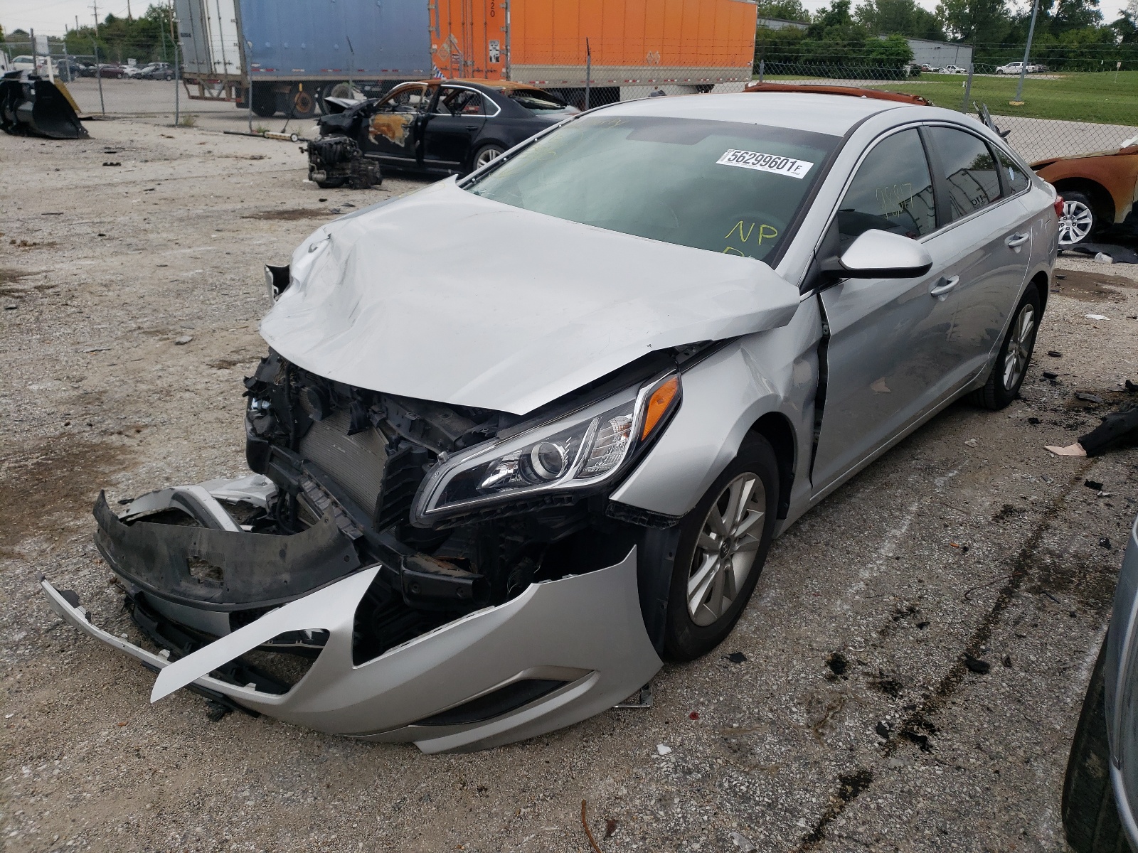 Photo 2 from auction – 2017 HYUNDAI SONATA SE with VIN 5NPE24AF9HH515670