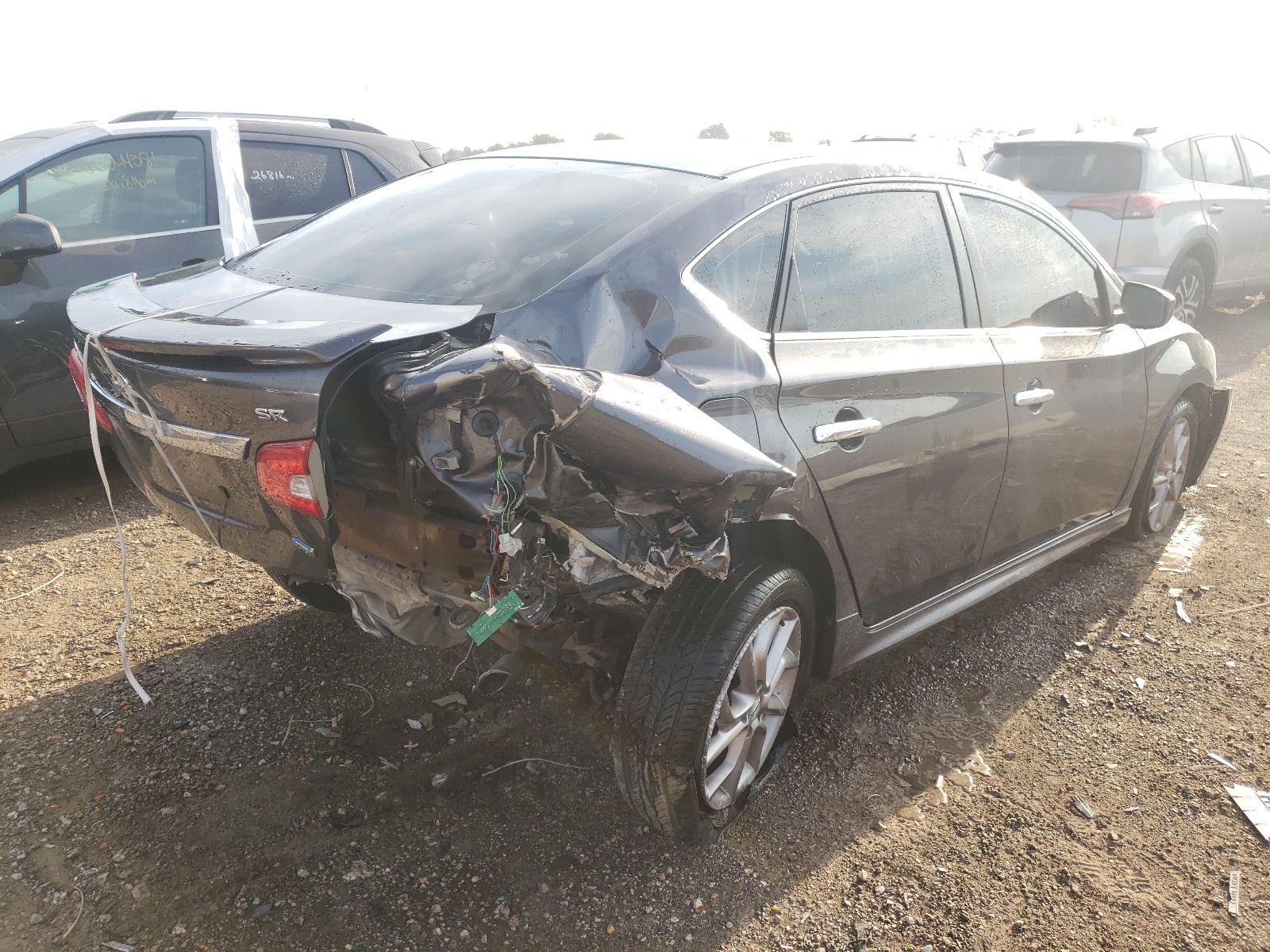 Photo 4 from auction – 2013 NISSAN SENTRA S with VIN 3N1AB7AP3DL561968