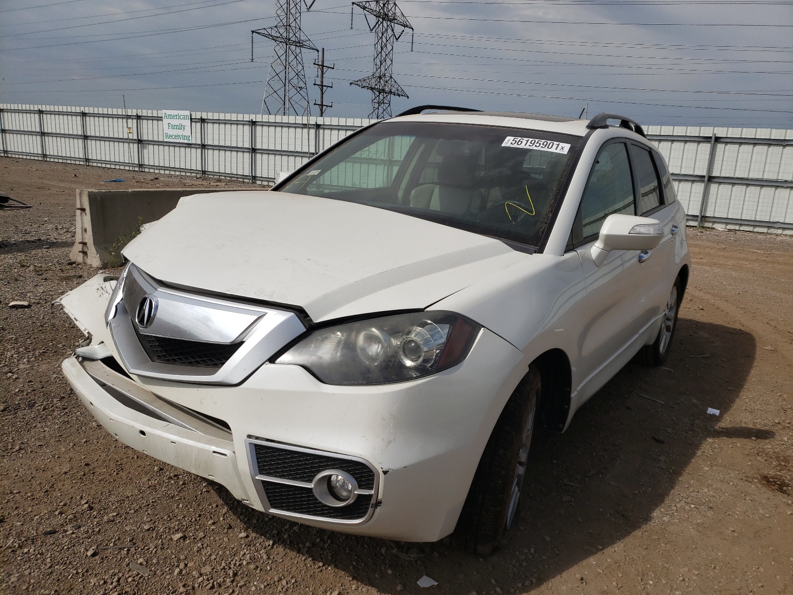 Photo 2 from auction – 2011 ACURA RDX with VIN 5J8TB1H29BA000919