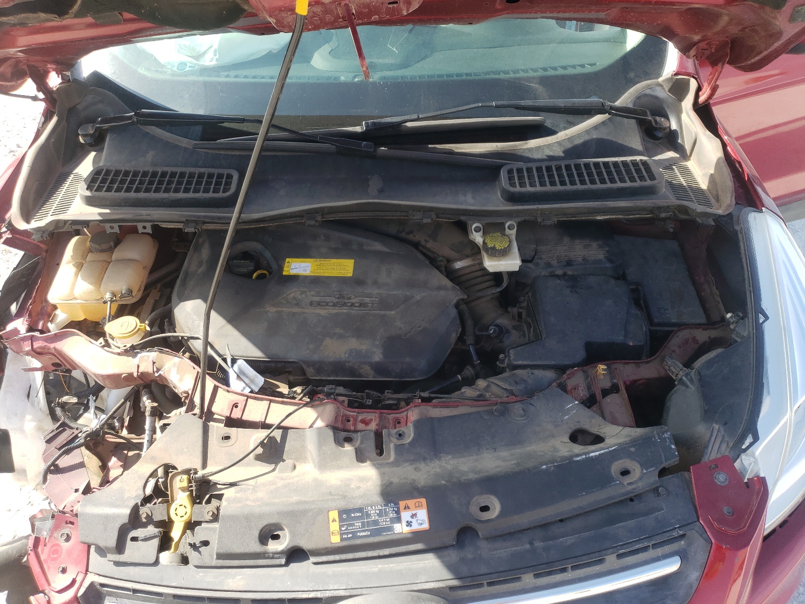 Photo 7 from auction – 2015 FORD ESCAPE SE with VIN 1FMCU9GX1FUB35400