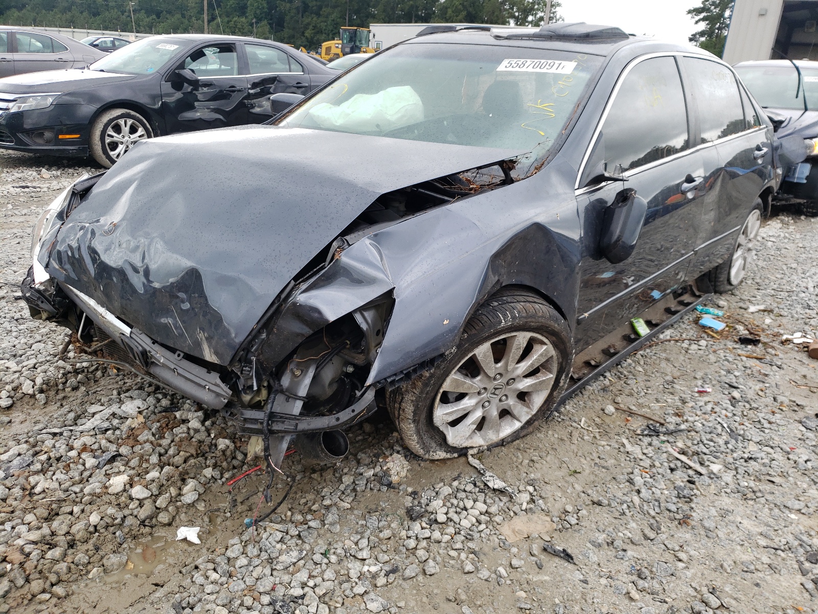 Photo 2 from auction – 2007 HONDA ACCORD EX with VIN 1HGCM66507A102928