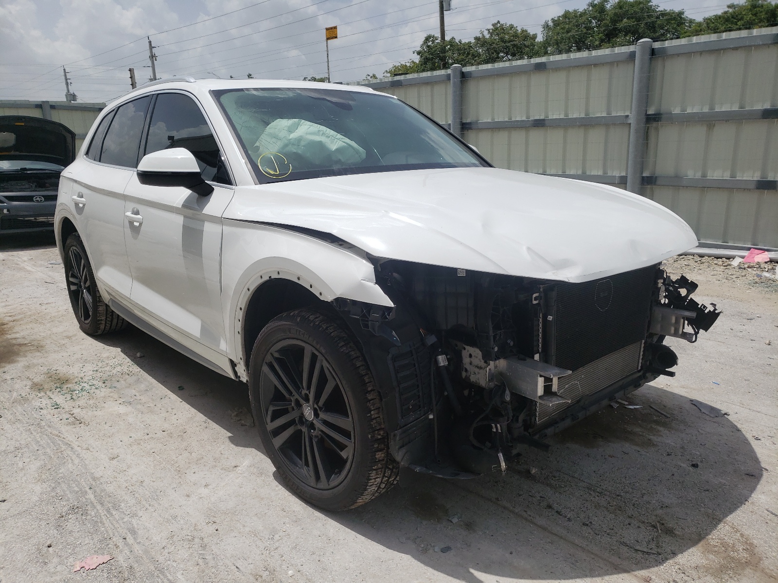 AUDI Q5 PREMIUM 2018 with VIN WA1BNAFY0J2109331 - Photo from auction