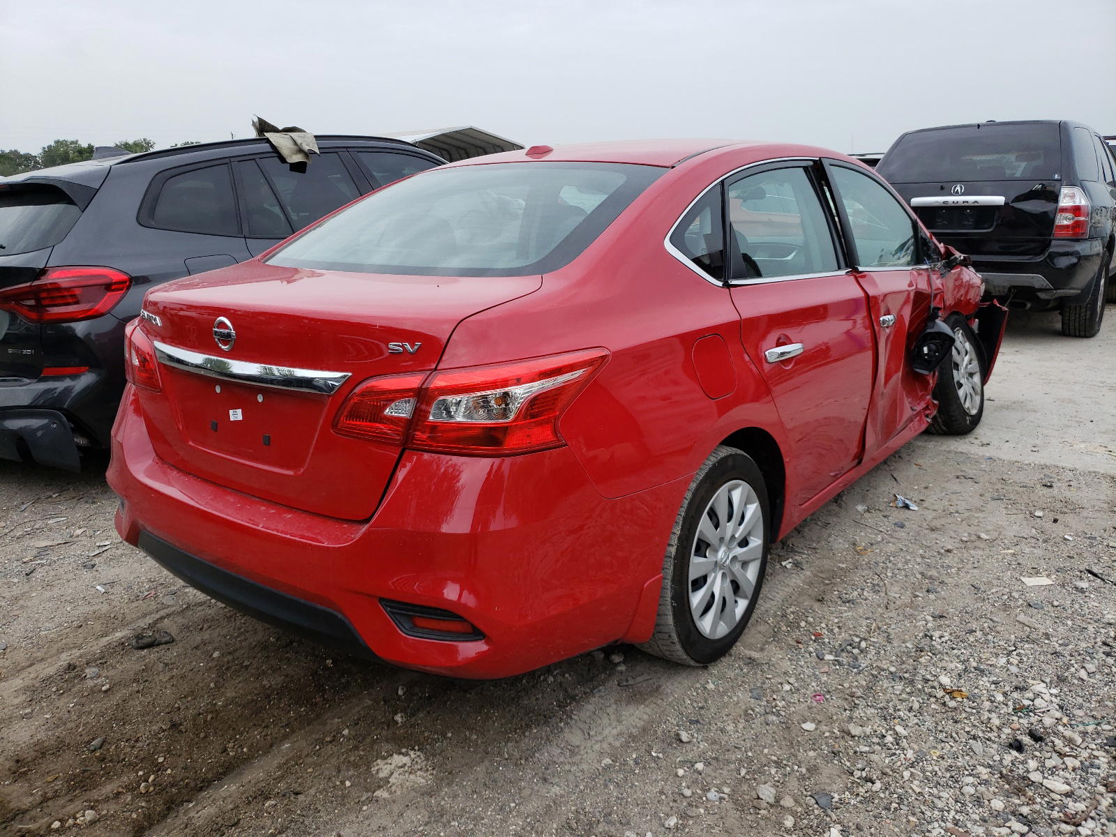 Photo 4 from auction – 2017 NISSAN SENTRA S with VIN 3N1AB7AP3HL709087